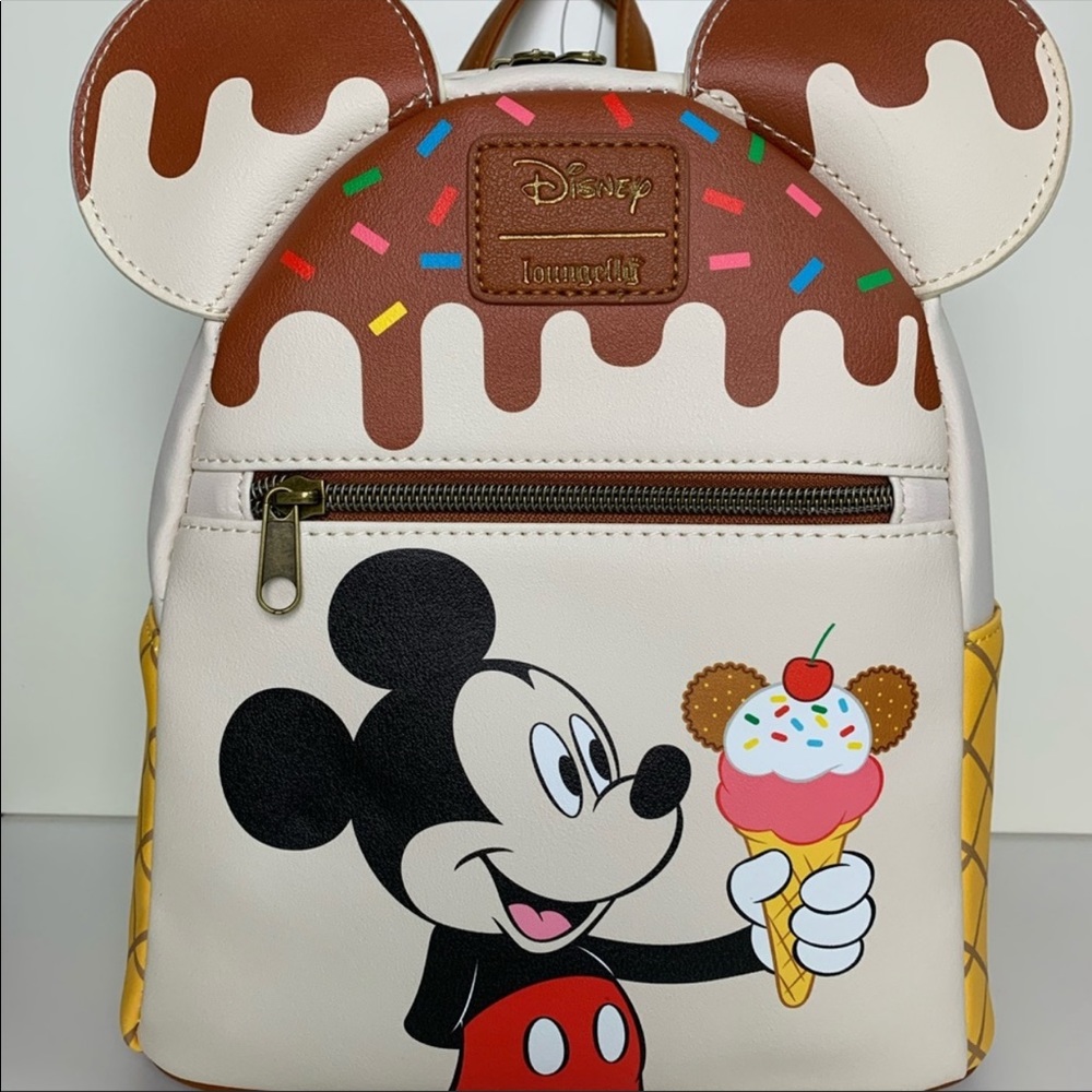 Loungefly Disney Mickey Ice Cream Backpack